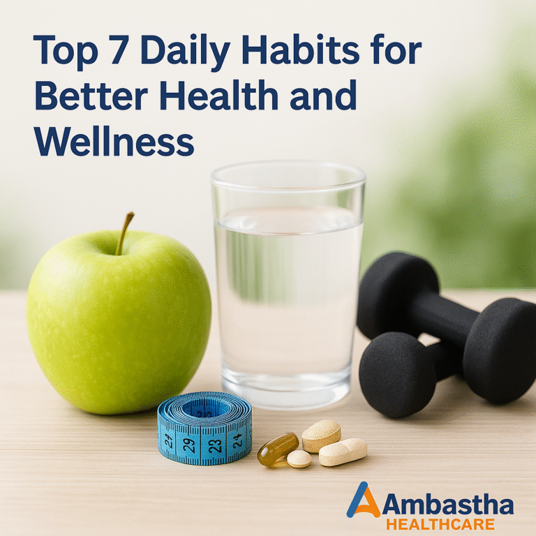 Top 7 Daily Habits for Better Health and Wellness